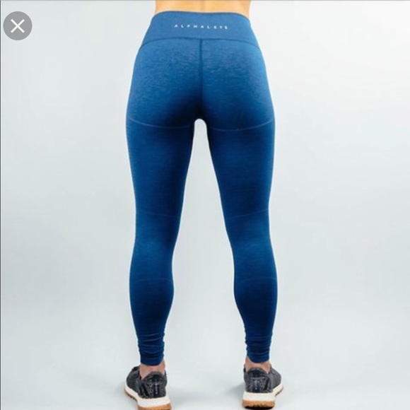 Blue Alphalete Revival Leggings 